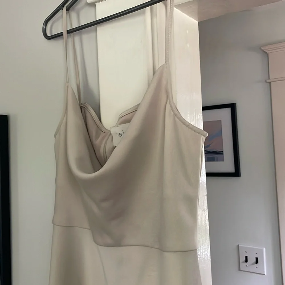 BHLDN cali cowl midi slip dress - Picture 4 of 15
